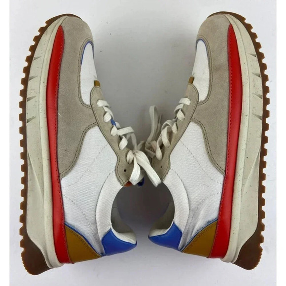 Madewell Kickoff Trainer Sneakers Colorblock Leather & Suede Womens 10 Mens 8.5 - Picture 10 of 12